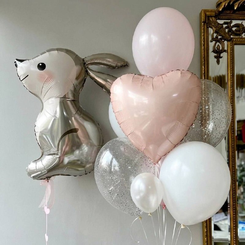 Сет шаров «Добрый зайчик»